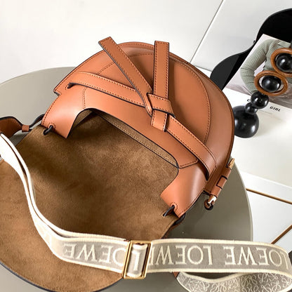 Loewe Small Gate bag in soft calfskin and jacquard